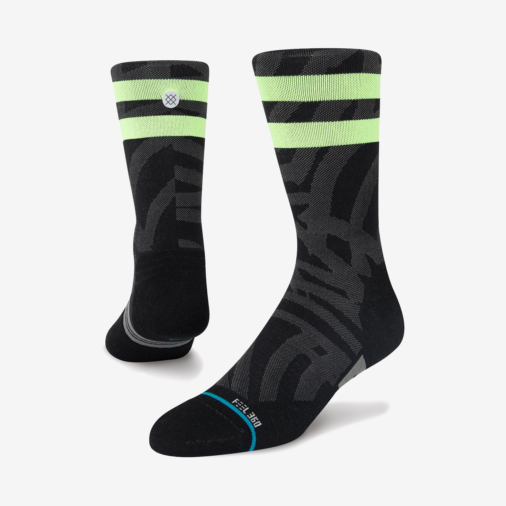 SOCKS STANCE FUEL A448D21FUE-BLK