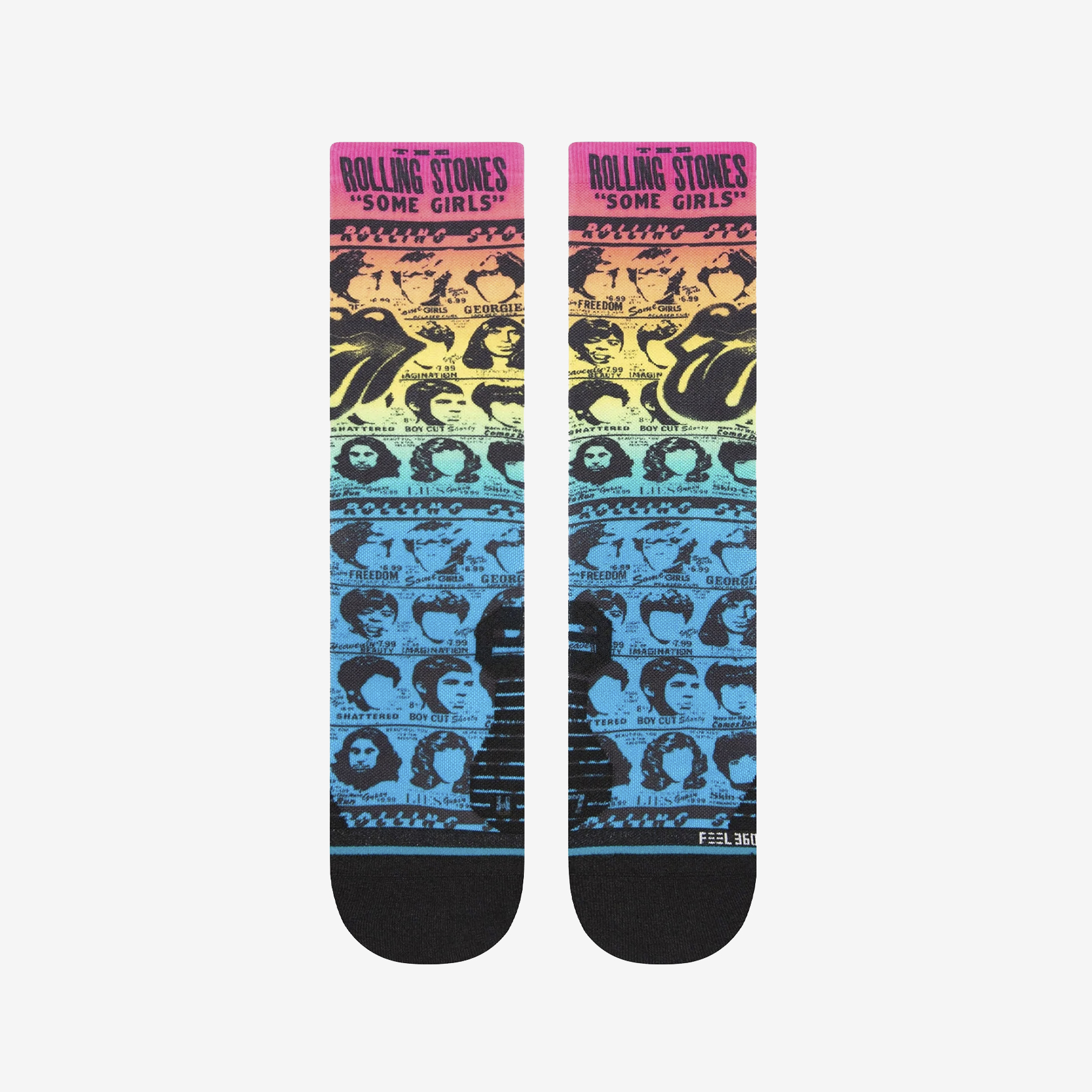 STANCE ROLLING STONES CREW SOCKS A448C22ROL-MUL