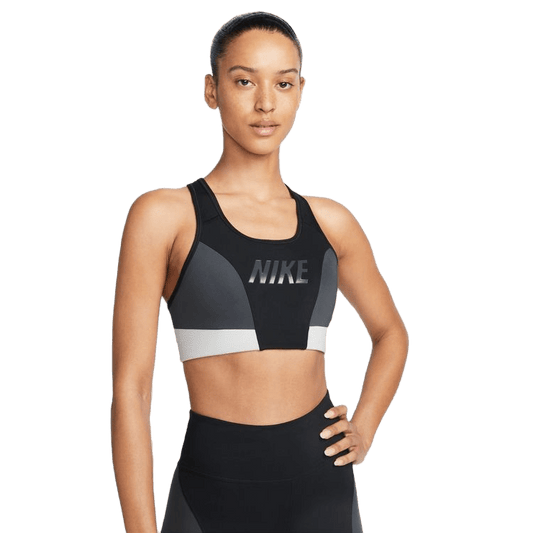 NIKE DRI-FIT SWOOSH LOGO TOP - MEDIUM IMPACT DQ5134-010