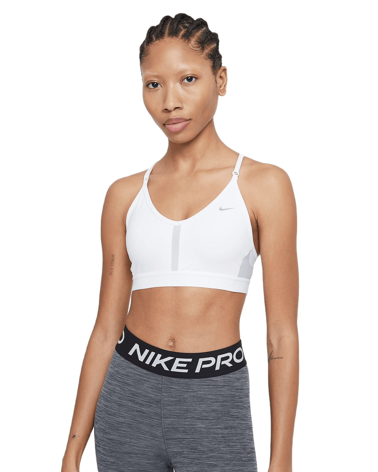 TOP NIKE DRI-FIT INDY - LOW IMPACT CZ4456-100