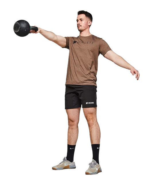 CAMISETA UNCHAINED ATHLETE T/T ATHLETETT-COFFEE