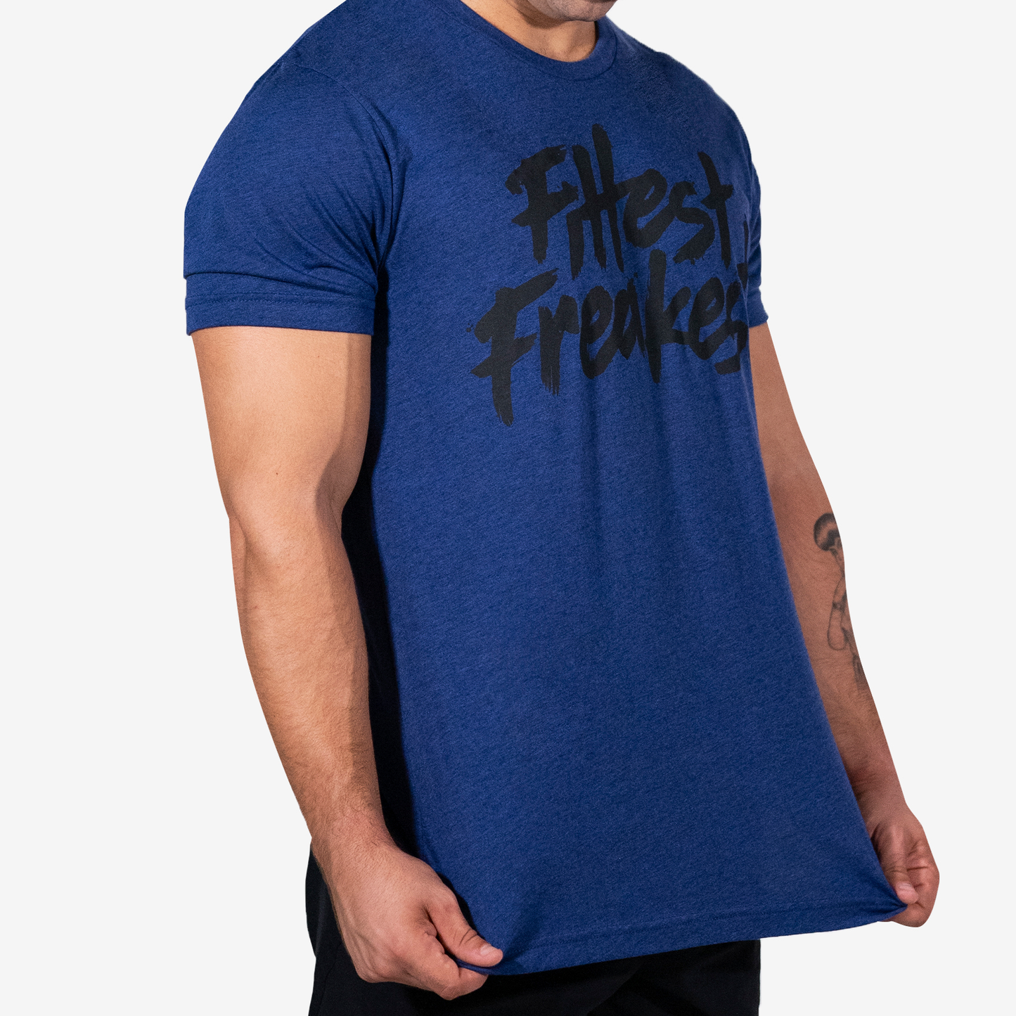 FITTEST FREAKEST T-SHIRT FF-LOGO-TRAIN-NAV