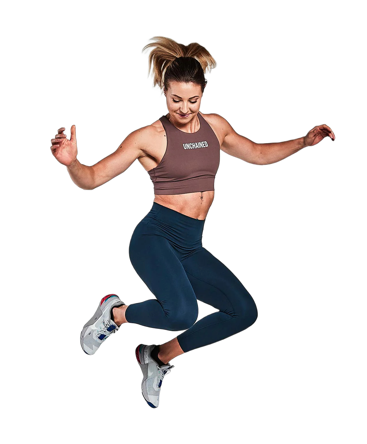 UNCHAINED LEGGINGS HIGH FREEDOM LEGHF-BLUEDUCK