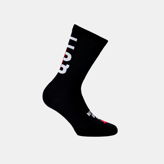 PACIFIC & CO DON'T QUIT SOCKS PAC-DONTQUIT-BLK