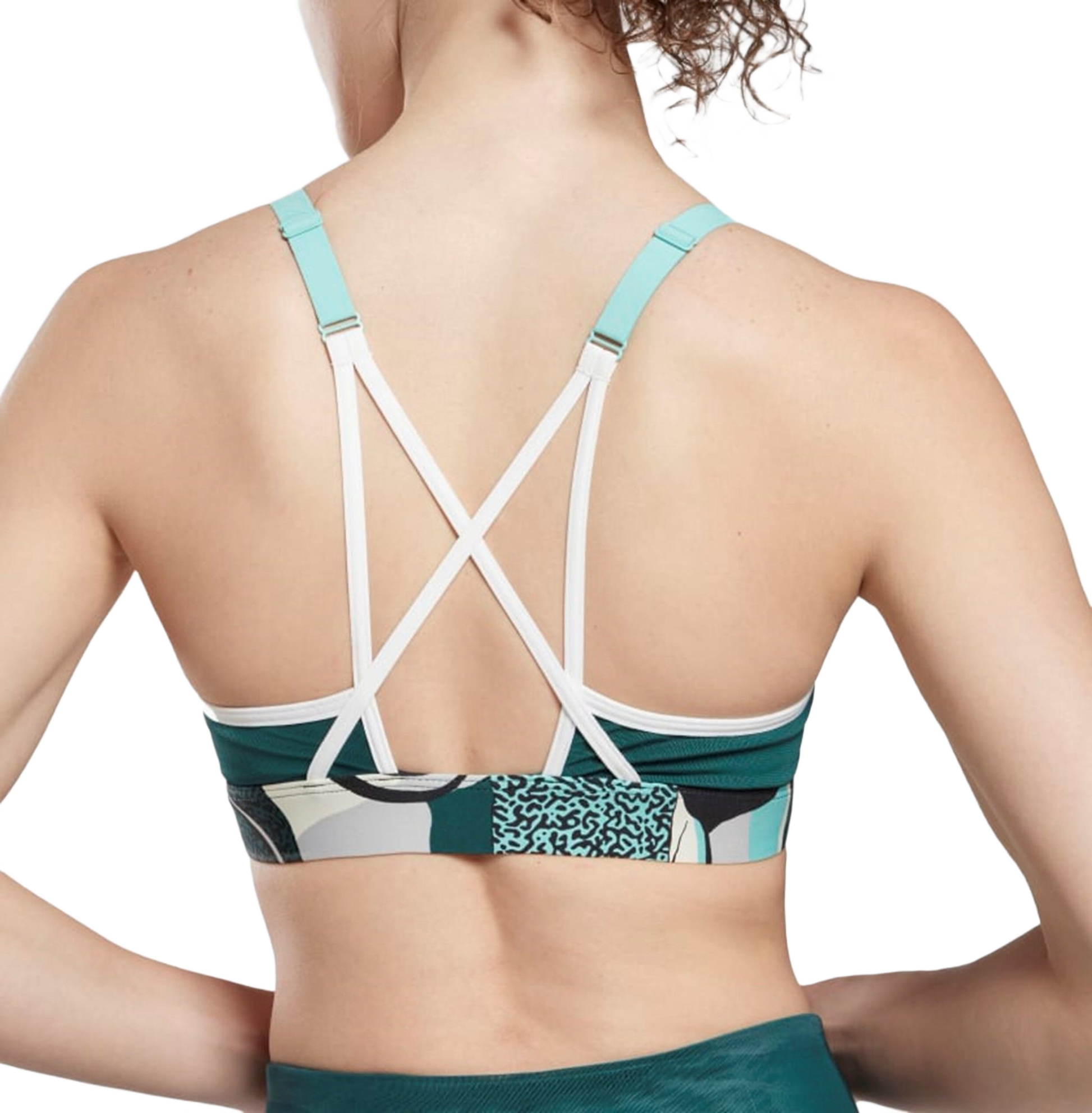 TOP REEBOK LUX STRAPPY - MEDIUM IMPACT COL8F-HN7668