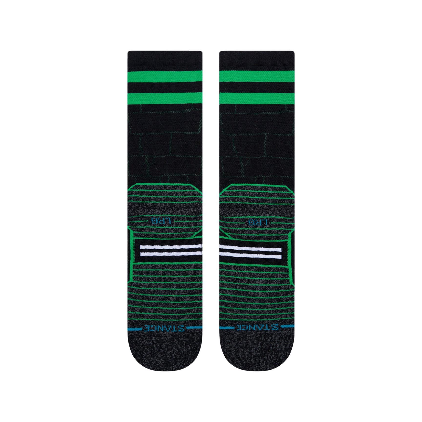 SOCKS STANCE REPETITION CREW A558C21HUL-BLK