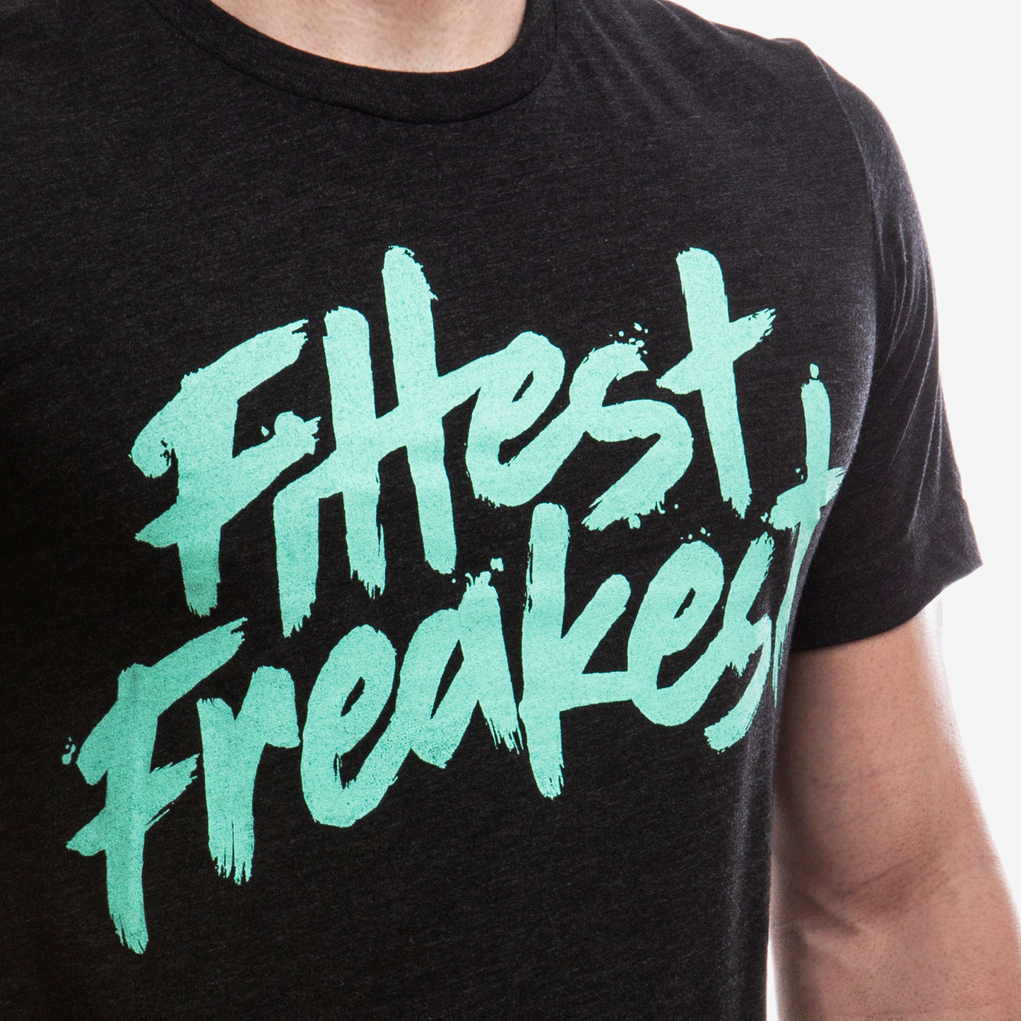 FITTEST FREAKEST T-SHIRT FF-LOGO-TRAIN-BLACK
