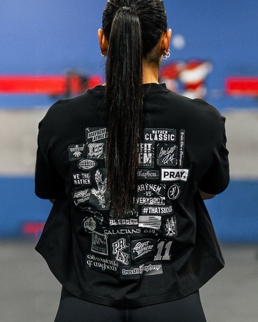 CROP TANK TOP MAYHEM COLLECTOR NS-MYHCL25-WT15-INK