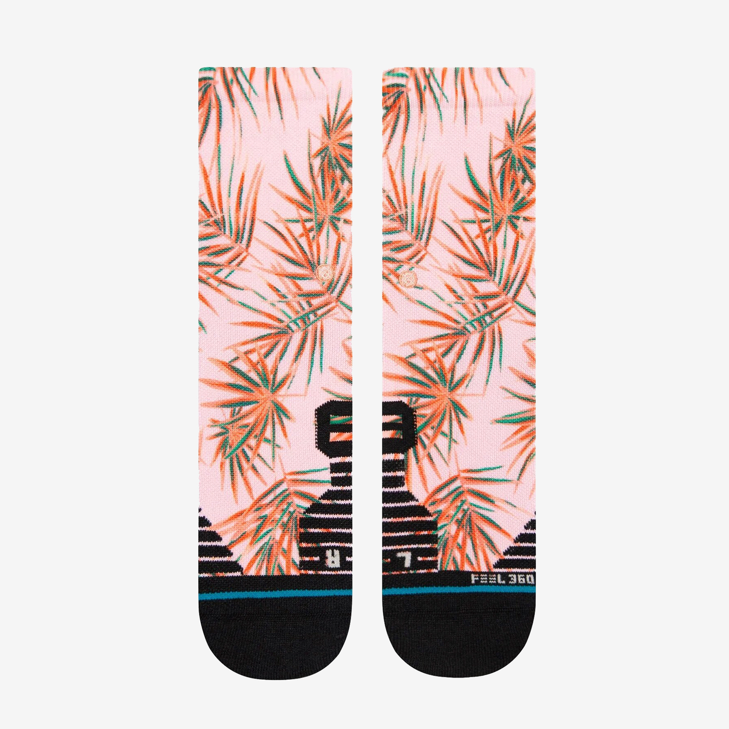 STANCE TROPIX CREW SOCKS - WOMAN W458C22TRO-PINK