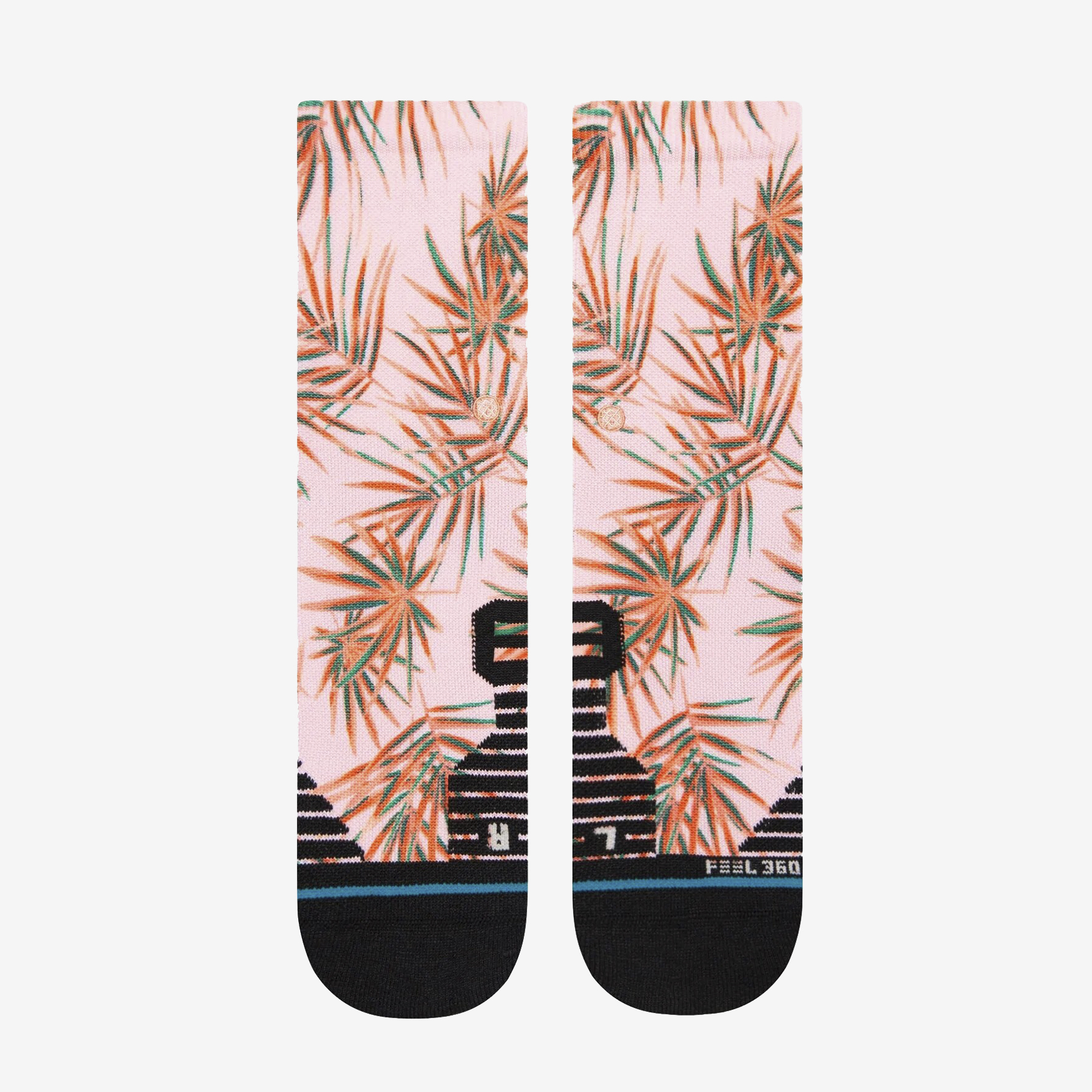STANCE TROPIX CREW SOCKS - WOMAN W458C22TRO-PINK