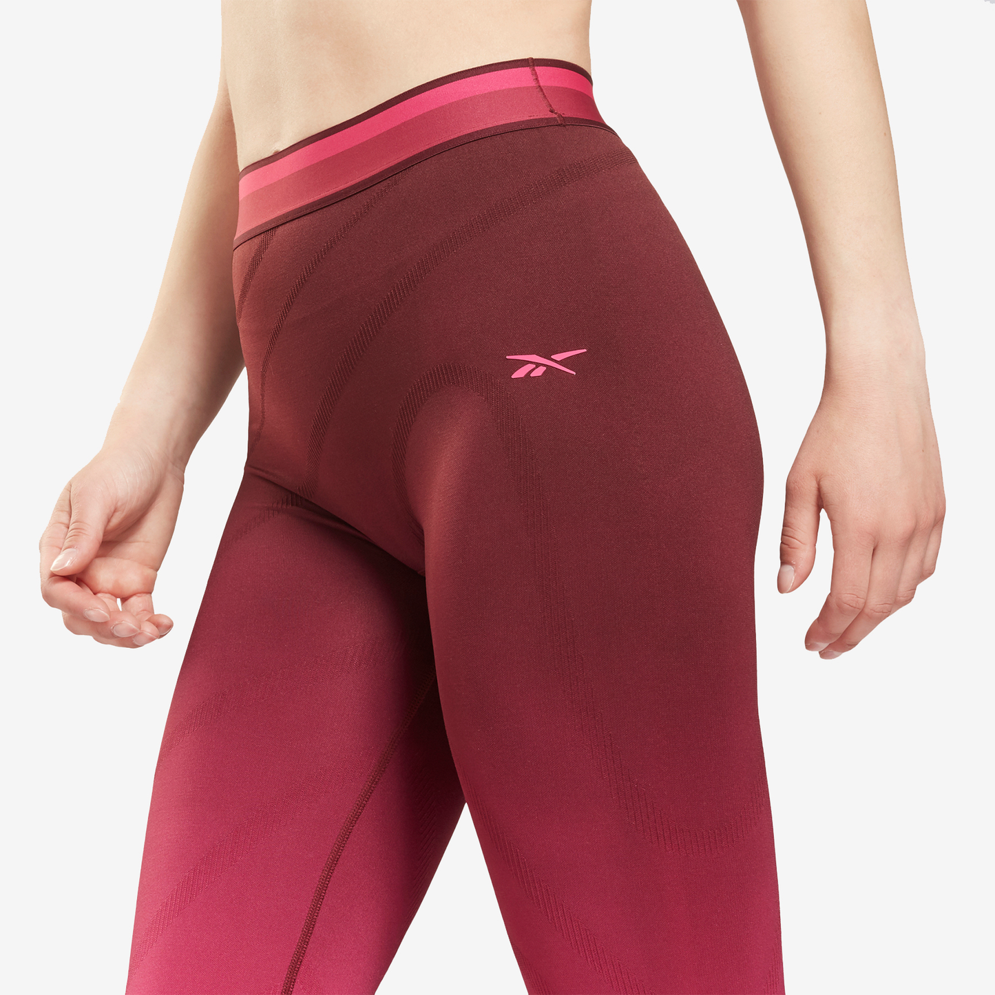 REEBOK UNITED BY FITNESS SEAMLESS HIGH RISE LEGGINGS BI419-GT3142