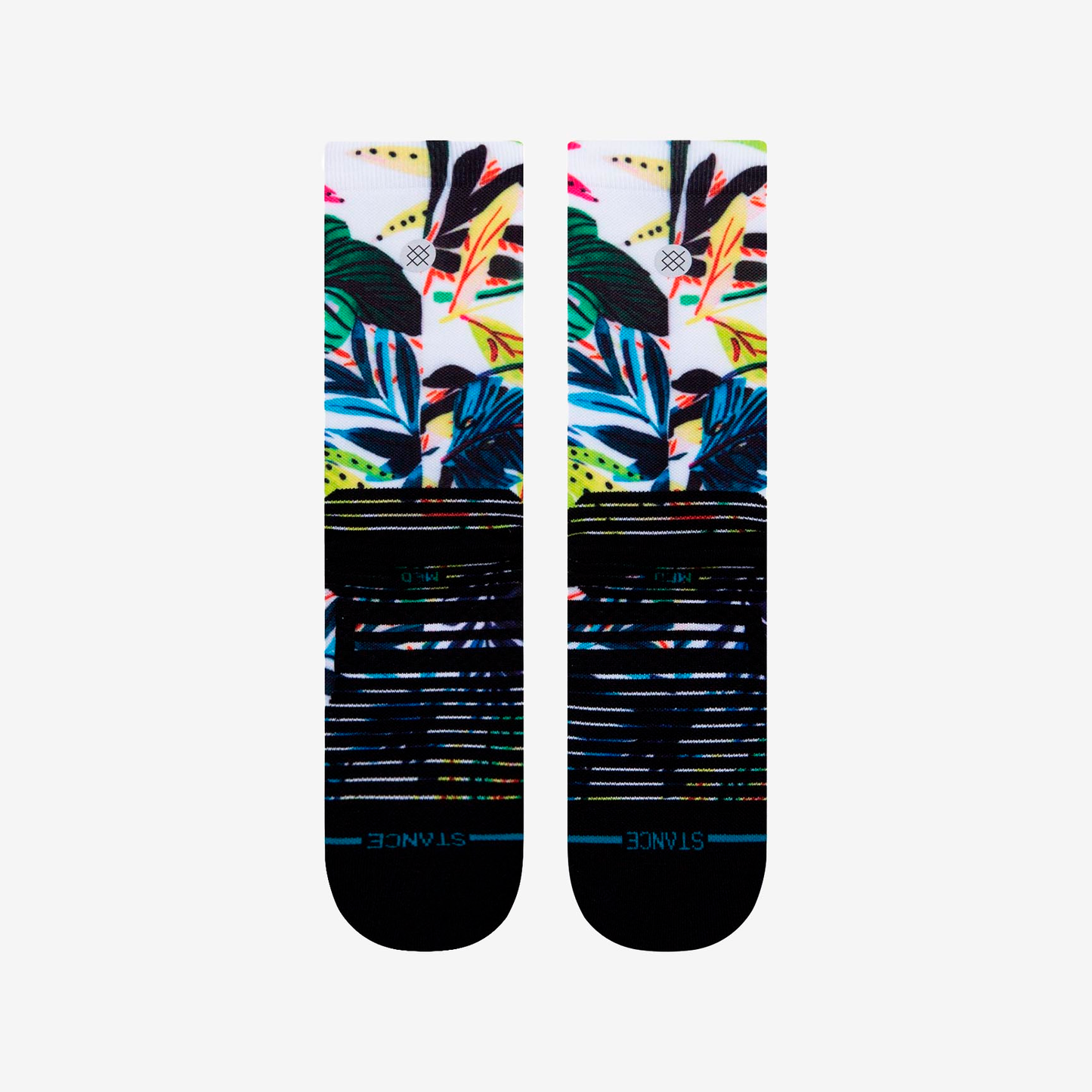 SOCKS STANCE REPETITION CREW W448C21ISL-WHT