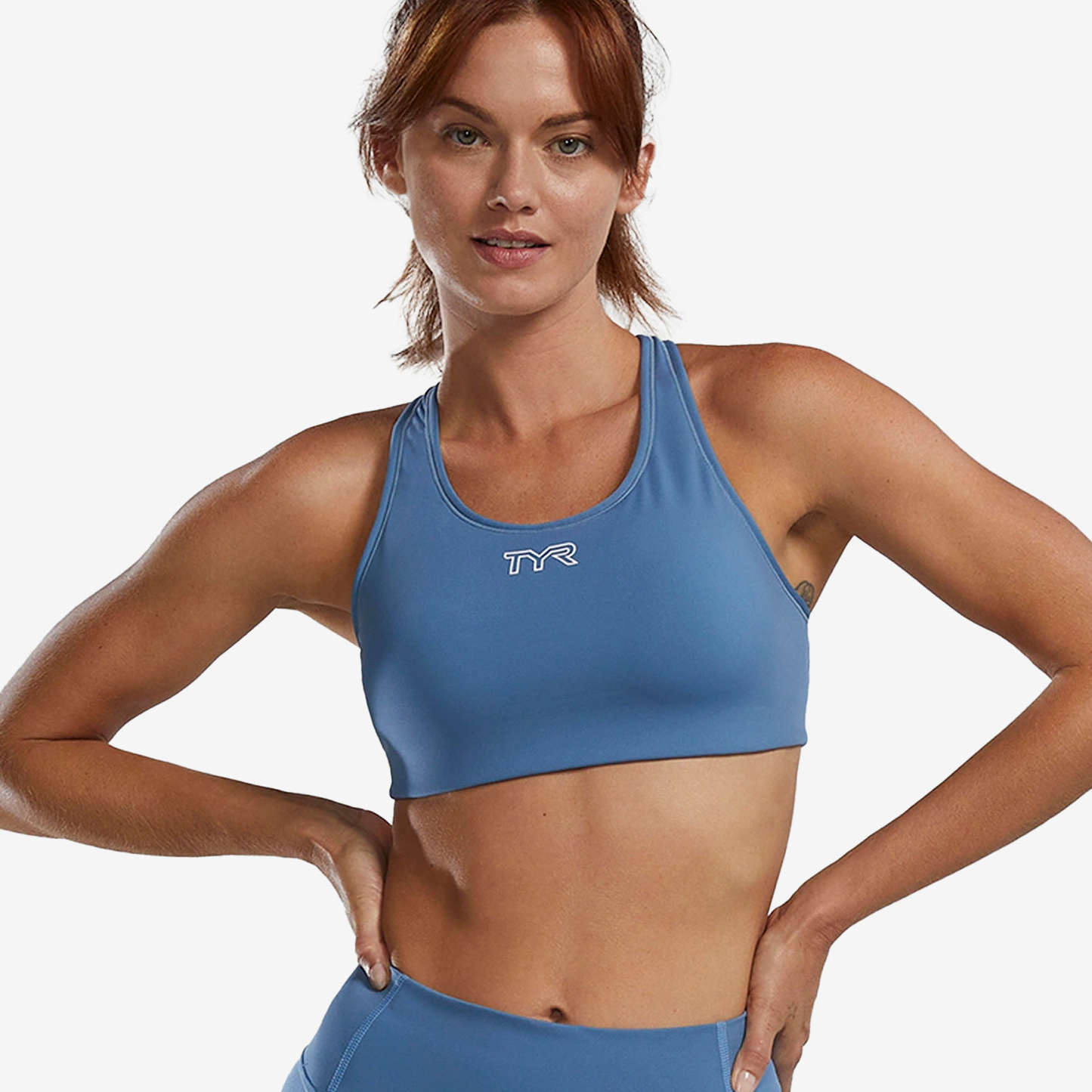 TYR CLASS BRA - HIGH IMPACT FECLSO3A-DENIM