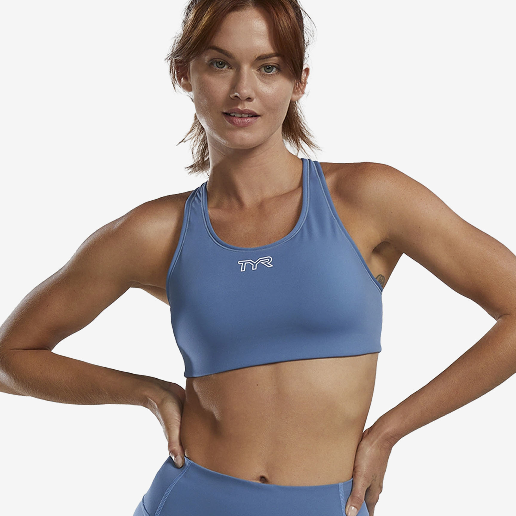 TYR CLASS BRA - HIGH IMPACT FECLSO3A-DENIM