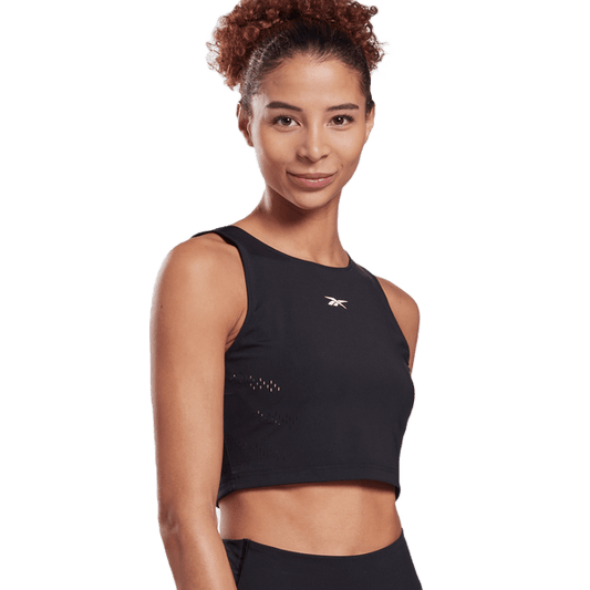 REEBOK PERFORM PERFORATED CROP TOP JIQ41-GL2605