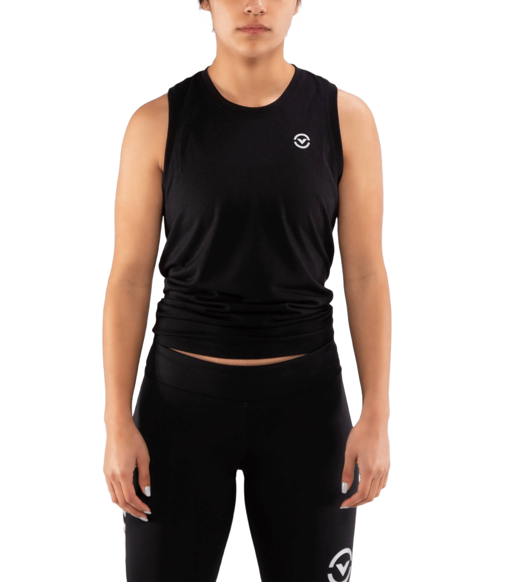 VIRUS RAYON OG TANK WPC47-BLACK/SILVER