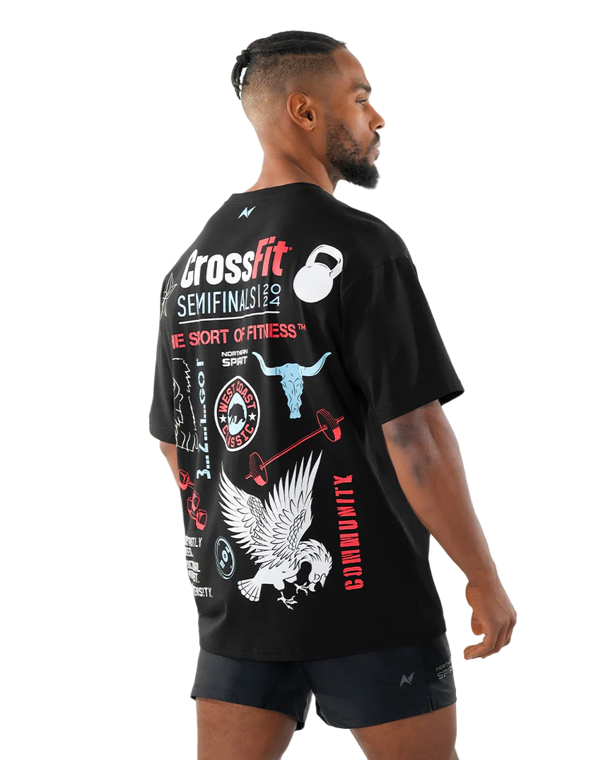 CROSSFIT® 2024 OVERSIZED T-SHIRT NS-SF24-UT6-INK-WCC