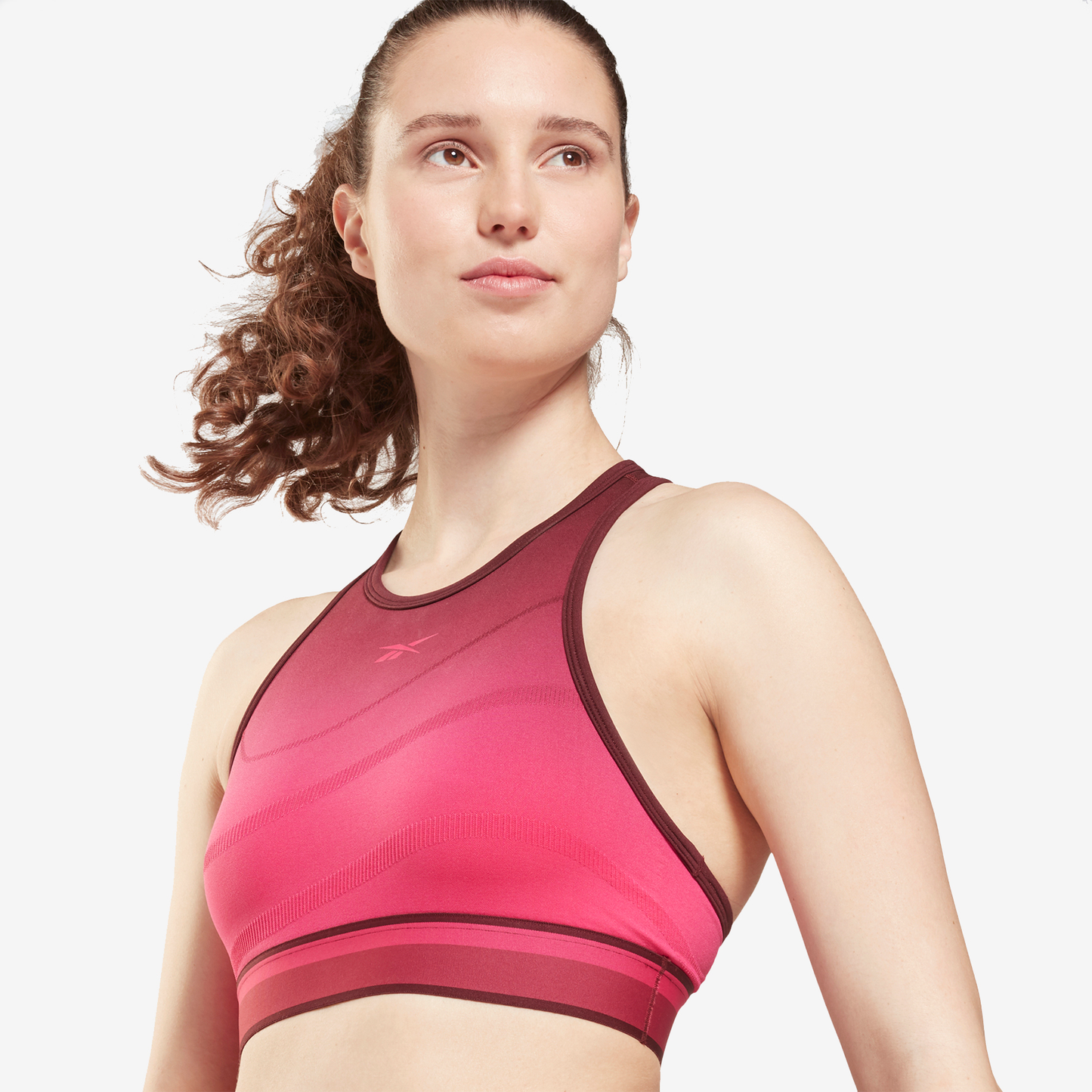 REEBOK UNITED BY FITNESS SEAMLESS CROP TOP BI418-GT3141