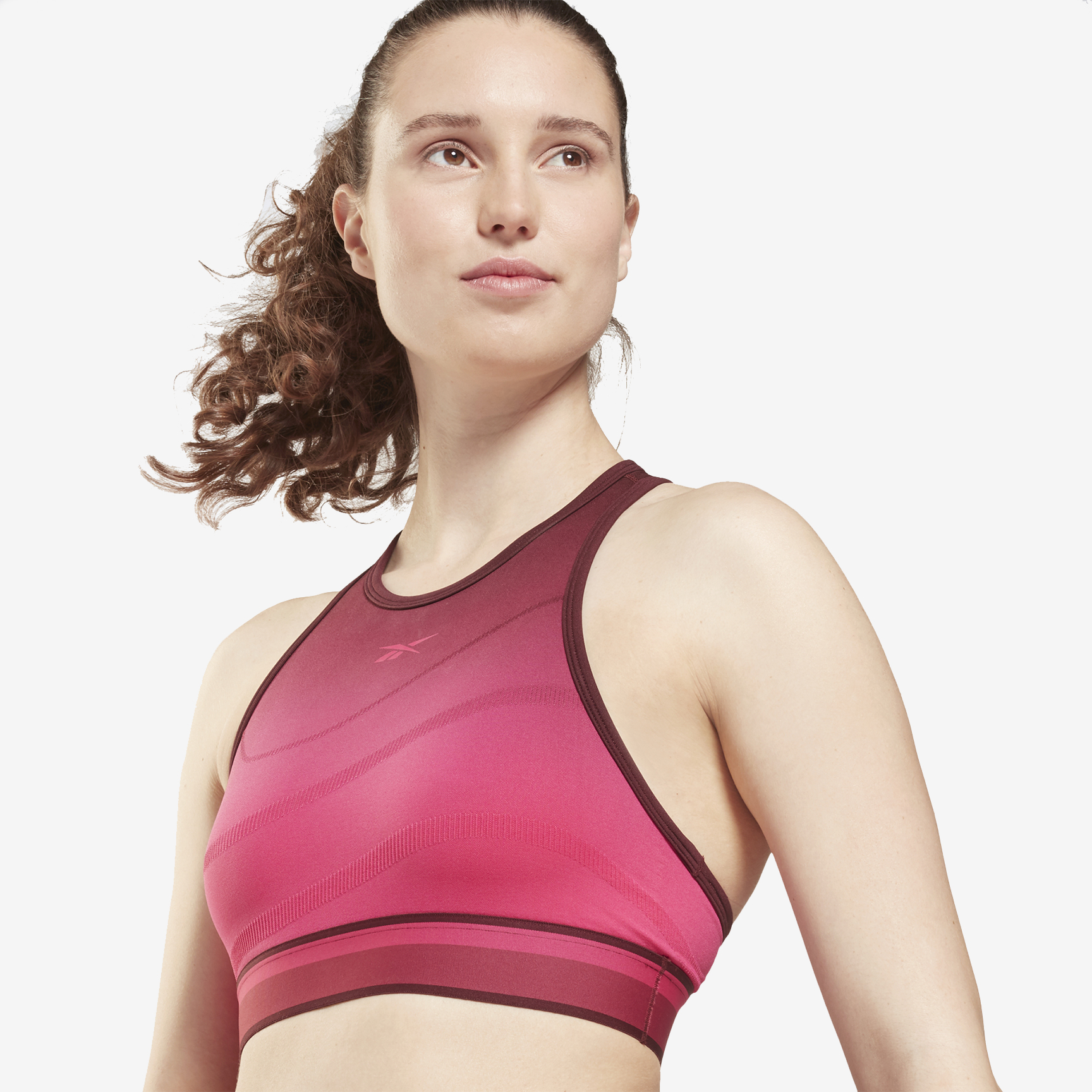 REEBOK UNITED BY FITNESS SEAMLESS CROP TOP BI418-GT3141