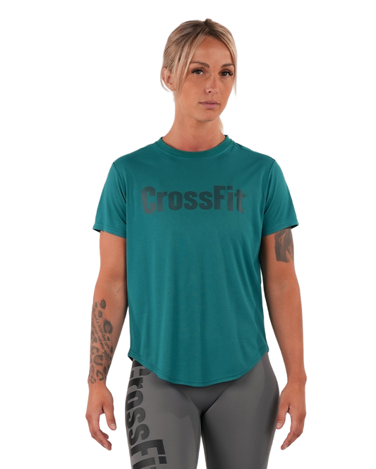 Camiseta Mujer Crossfit® NS-CFS24-WT13-EMR