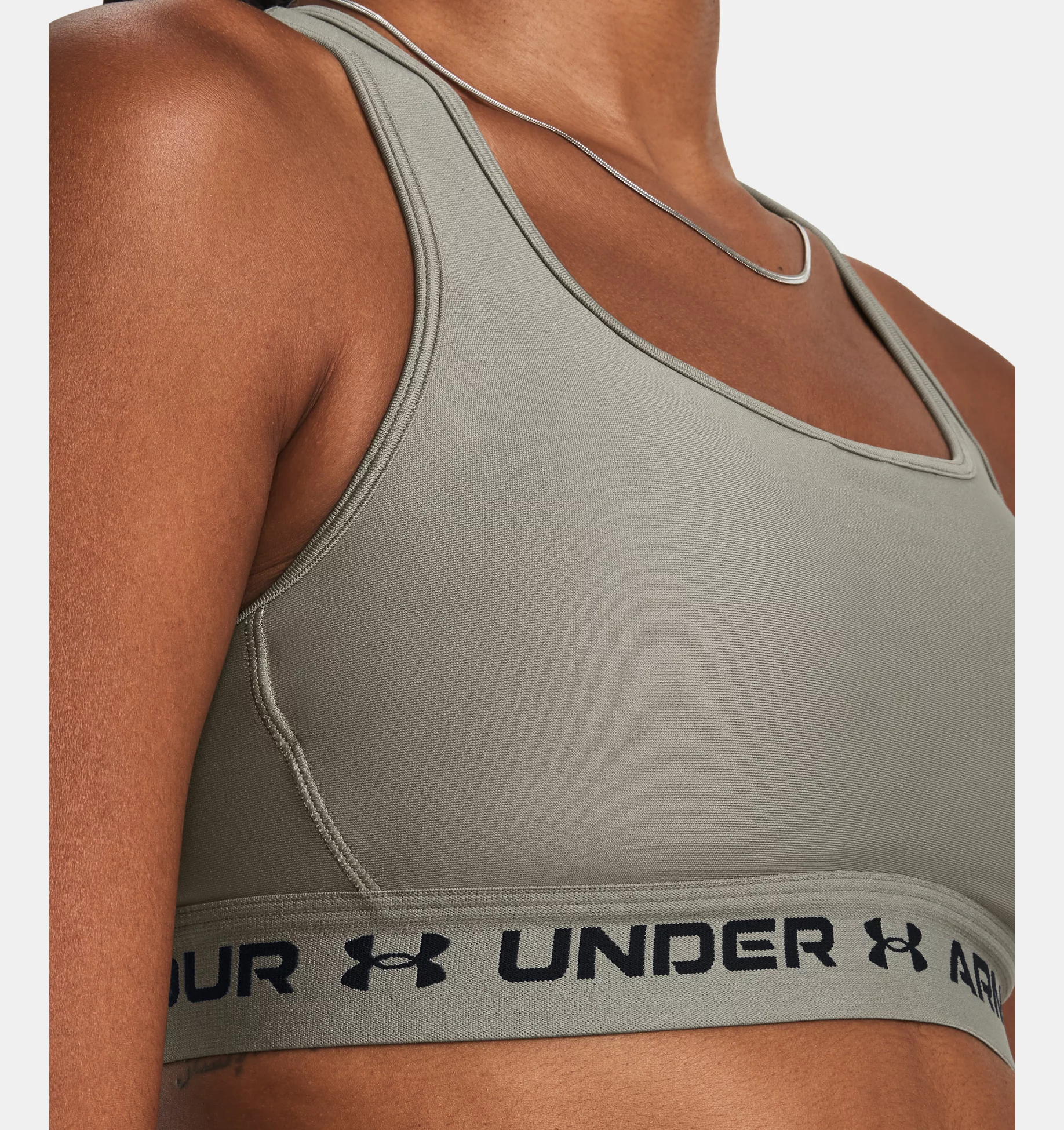 TOP UNDER ARMOUR MID CROSSBACK - MEDIUM IMPACT 1361034-504