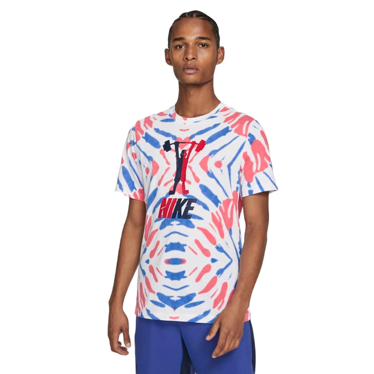 NIKE DRI-FIT  PRINTED TRAINING T-SHIRT DA1794-100