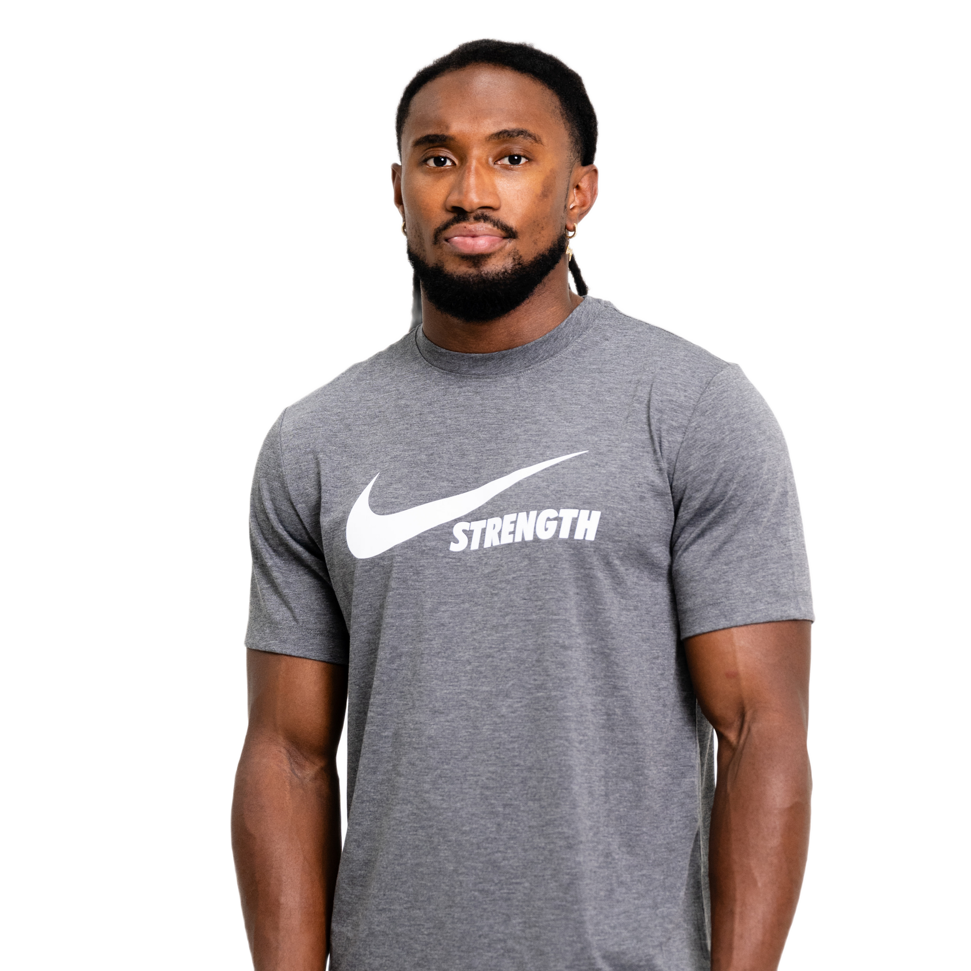 Nike Strength Dri-FIT Tee AMDT-Charcoal