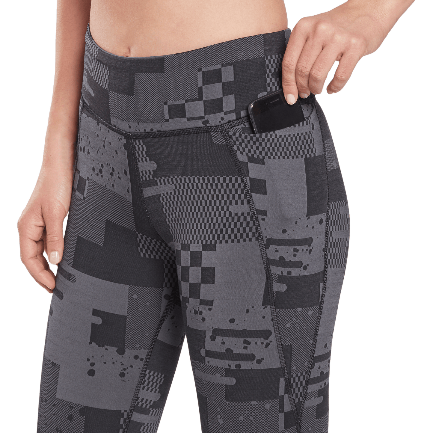 REEBOK LUX JAQUARD LEGGINGS COL16D-HF6406