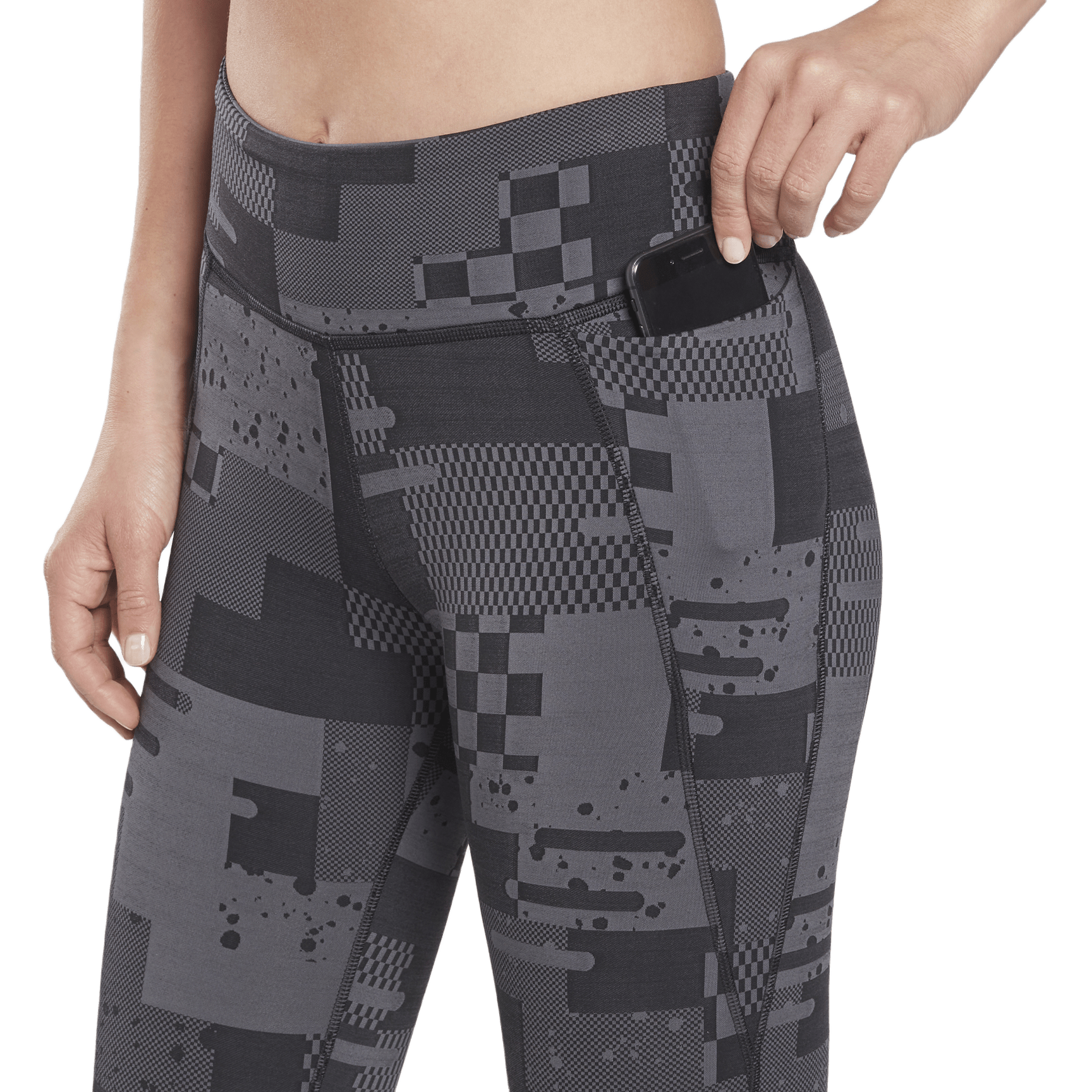 REEBOK LUX JAQUARD LEGGINGS COL16D-HF6406
