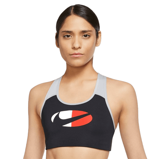 TOP NIKE DRI-FIT SWOOSH - MEDIUM IMPACT DD1201-010