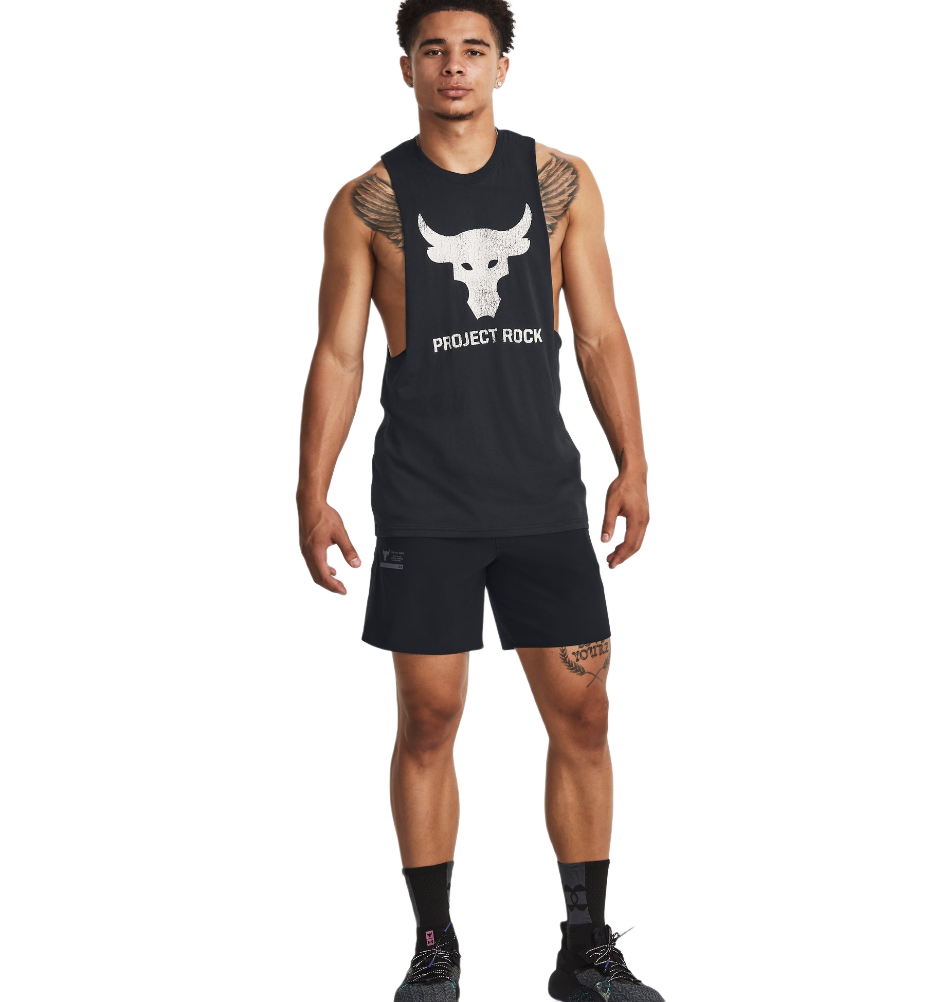T-SHIRT UNDER ARMOUR PROJECT ROCK BRAHMA BULL 1373787-003