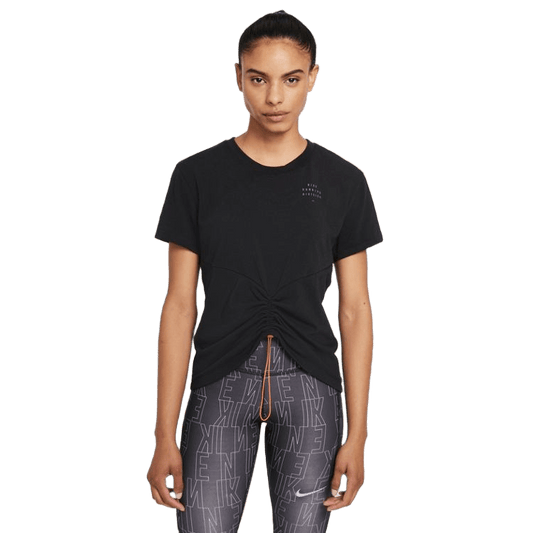 NIKE DRI-FIT RUN DIVISION RUCHED T-SHIRT DD5315-010
