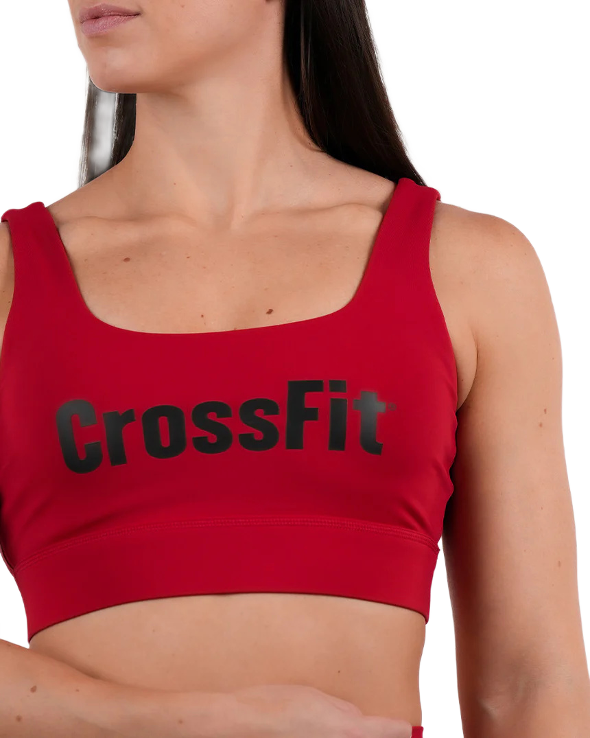 CROSSFIT® Lambdi SPORTS BRA - MEDIUM IMPACT NS-CFS24-WB18-CRM