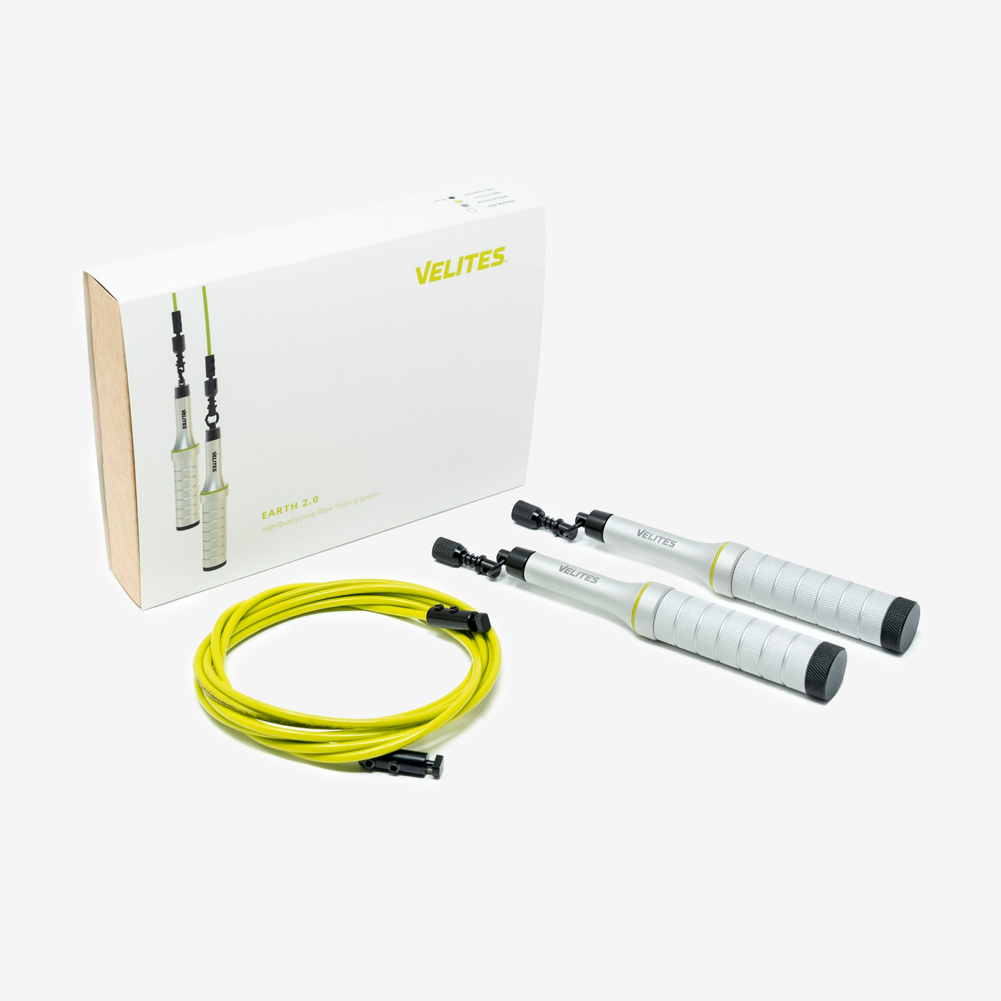 VELITES EARTH 2.0 JUMP ROPE VEL_EARTH2.0-SILVER