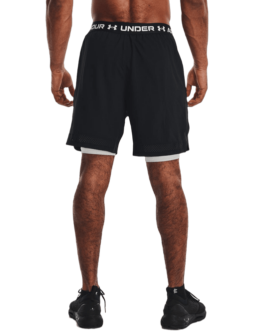 SHORT UNDER ARMOUR VANISH WOVEN 2IN1 1373764-001