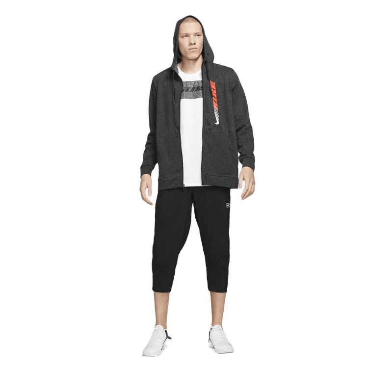 NIKE DRI-FIT SPORT CLASH FULL-ZIP PRINTED TRAINING HOODIE CZ1488-010