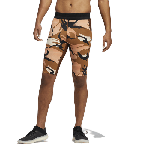 ADIDAS HEATRDY CAMO TECHFIT SHORT LEGGINGS 27090-GL3970