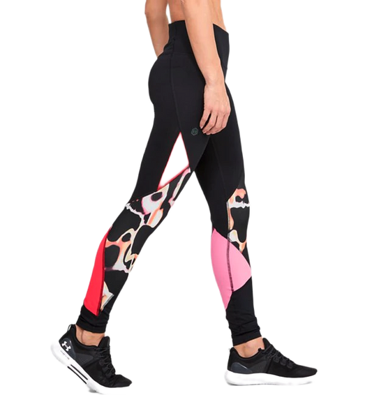 UNDER ARMOUR RUSH PRINT BLOCK LEGGINGS 1351730-001