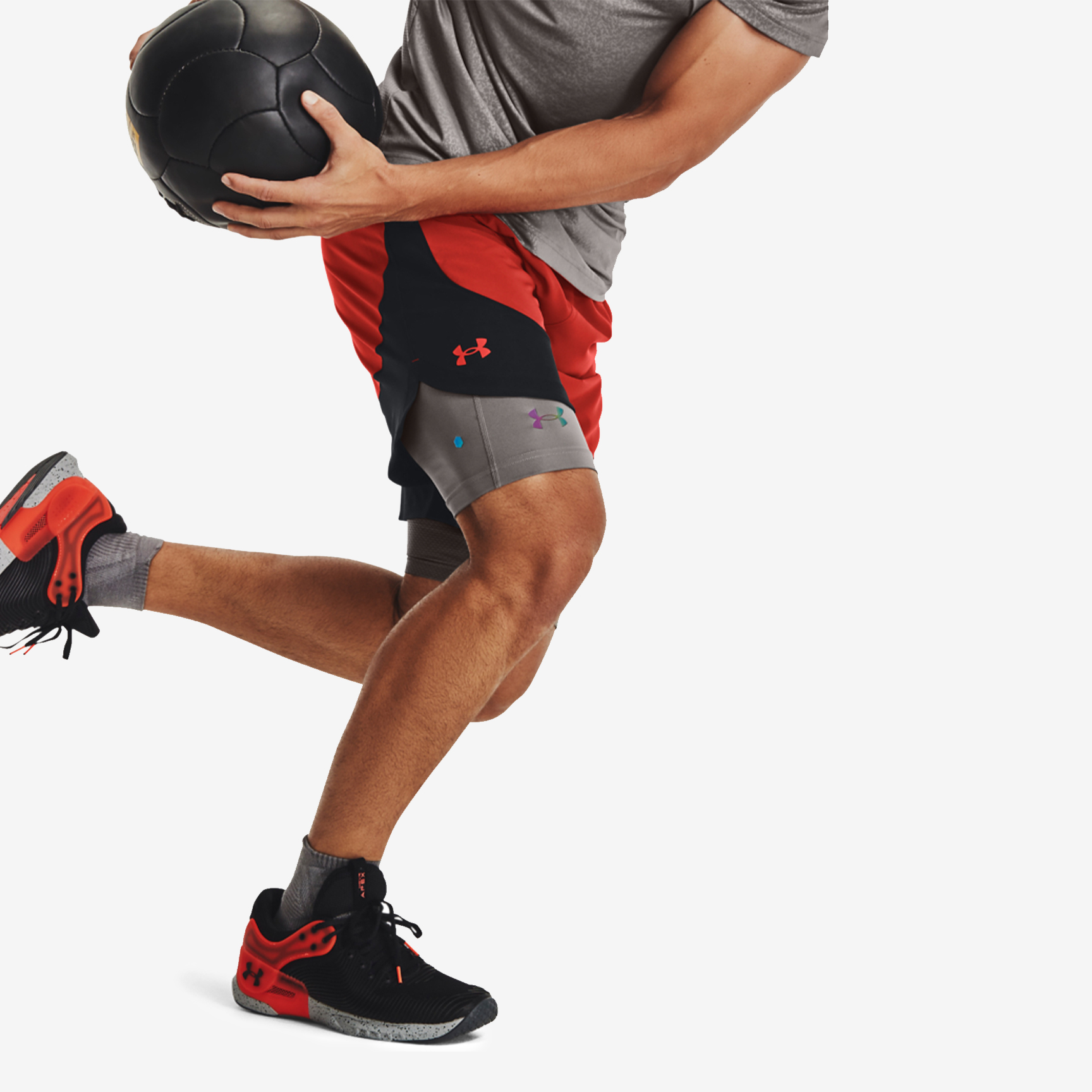 UNDER ARMOUR RUSH HEAT GEAR 2.0 SHORTS 1358235-066