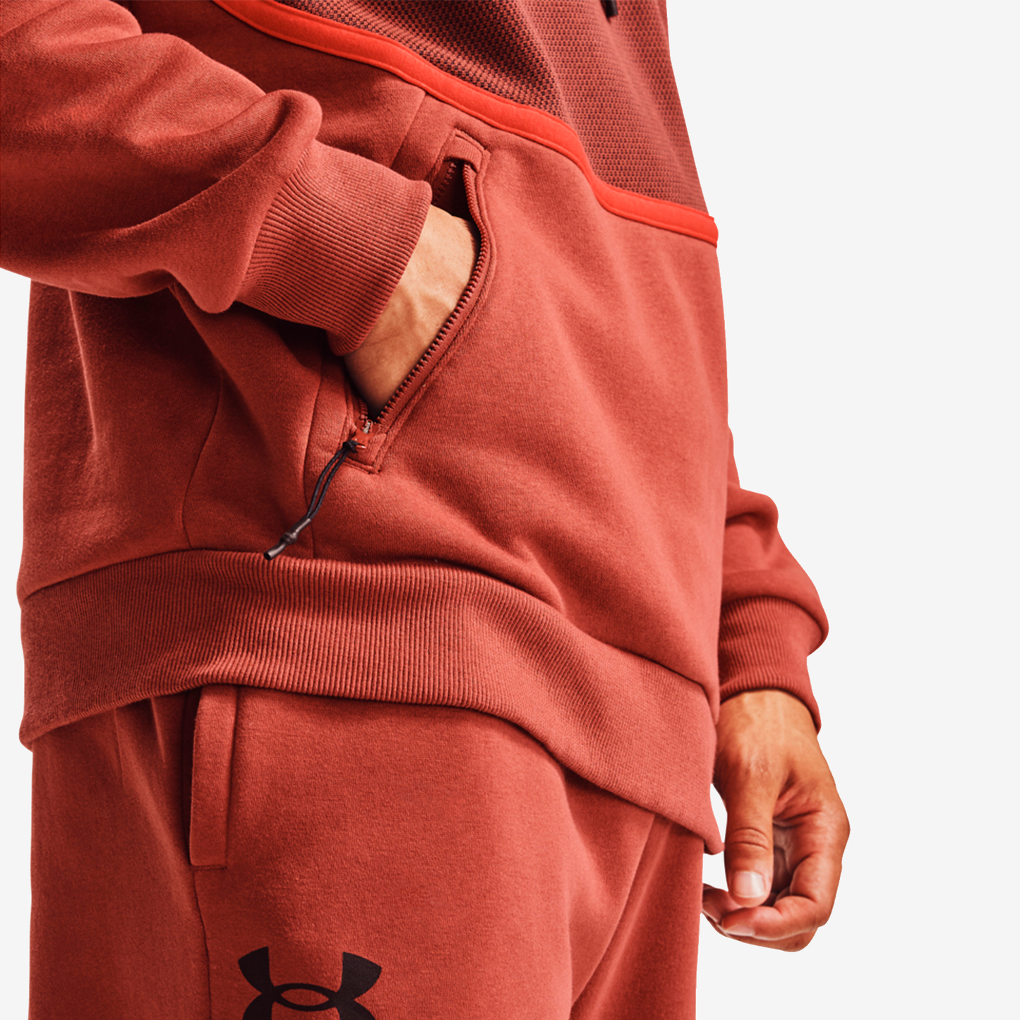 UNDER ARMOUR RIVAL FLEECE AMP HOODIE 1357090-688