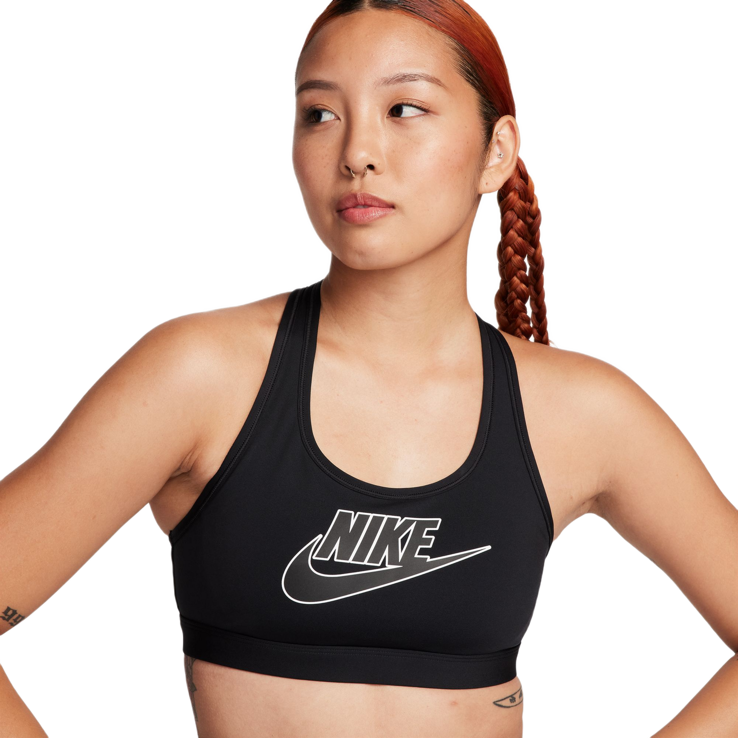 TOP NIKE SWOOSH - MEDIUM IMPACT FB4080-010