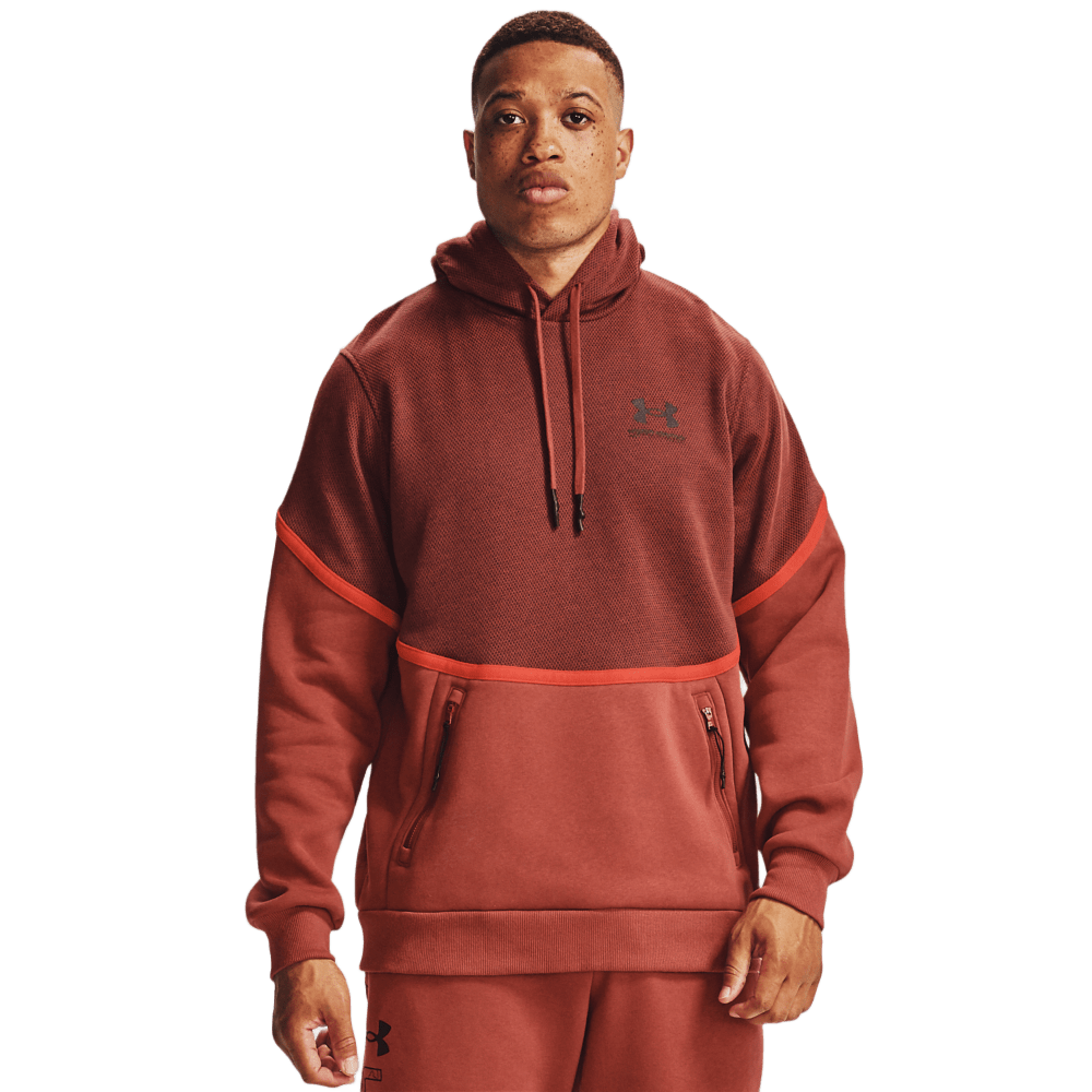 UNDER ARMOUR RIVAL FLEECE AMP HOODIE 1357090-688