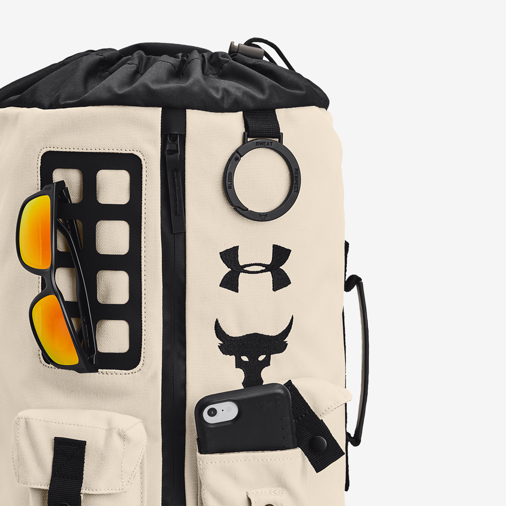 UNDER ARMOUR PROJECT ROCK 60 BAG 1345663-110