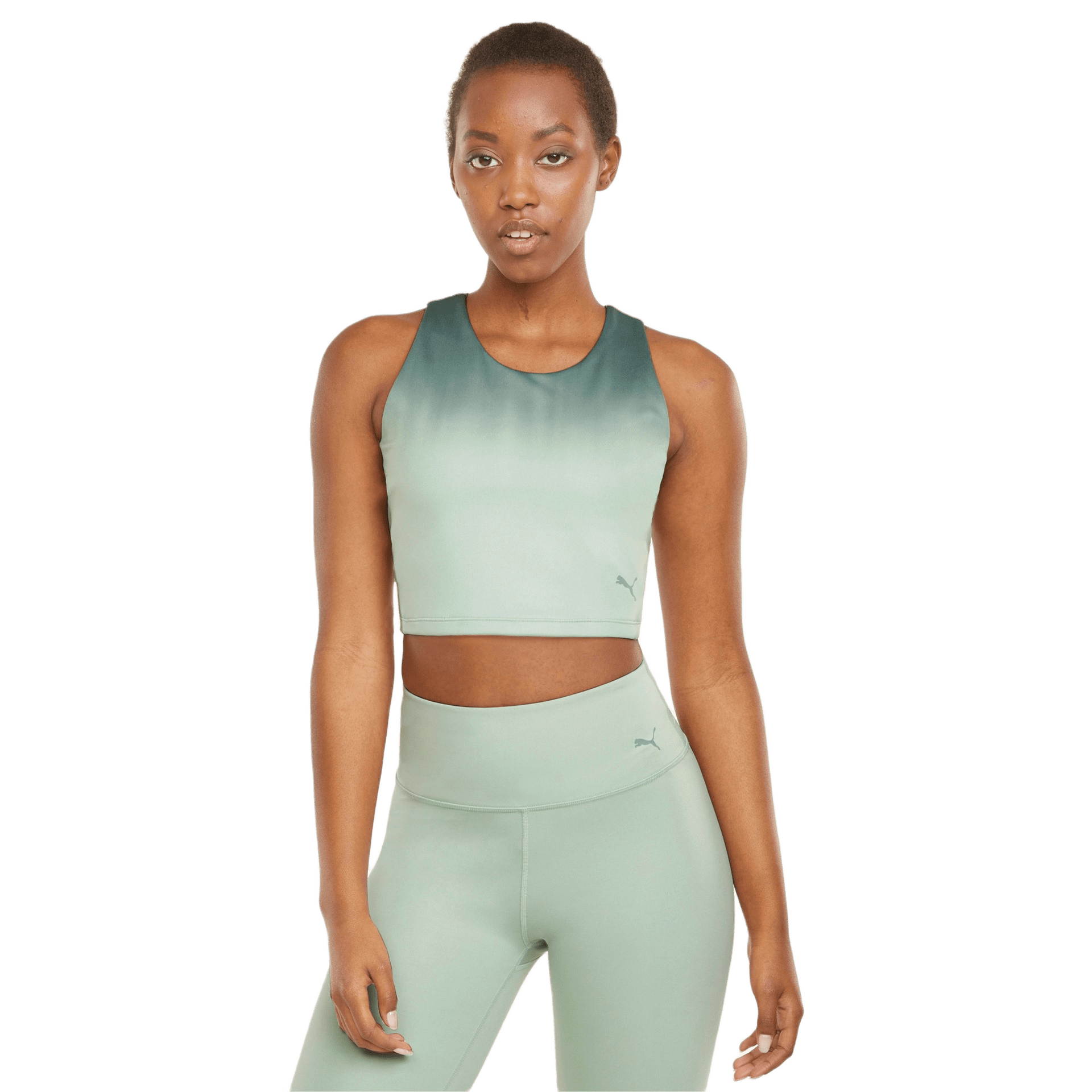 PUMA STUDIO OMBRE RACERBACK CROP TOP 521061-77