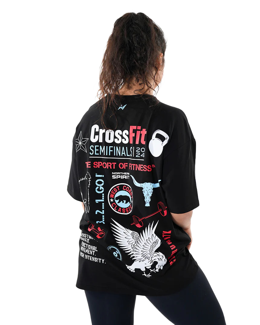 CROSSFIT® 2024 OVERSIZED T-SHIRT NS-SF24-UT6-INK-WCC