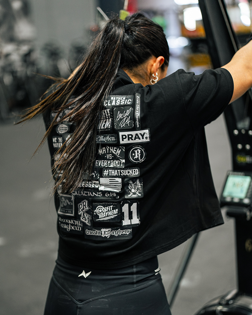 CROP TANK TOP MAYHEM COLLECTOR NS-MYHCL25-WT15-INK