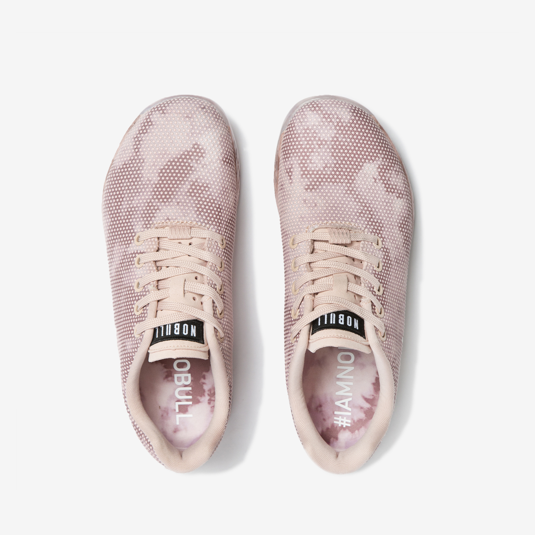 NOBULL DUSTY ROSE TIE-DYE TRAINER DUSTYR-BLK
