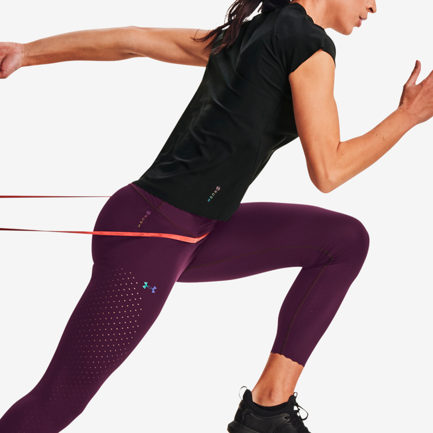 UNDER ARMOUR RUSH PERF SHORT SLEEVE 1365270-001