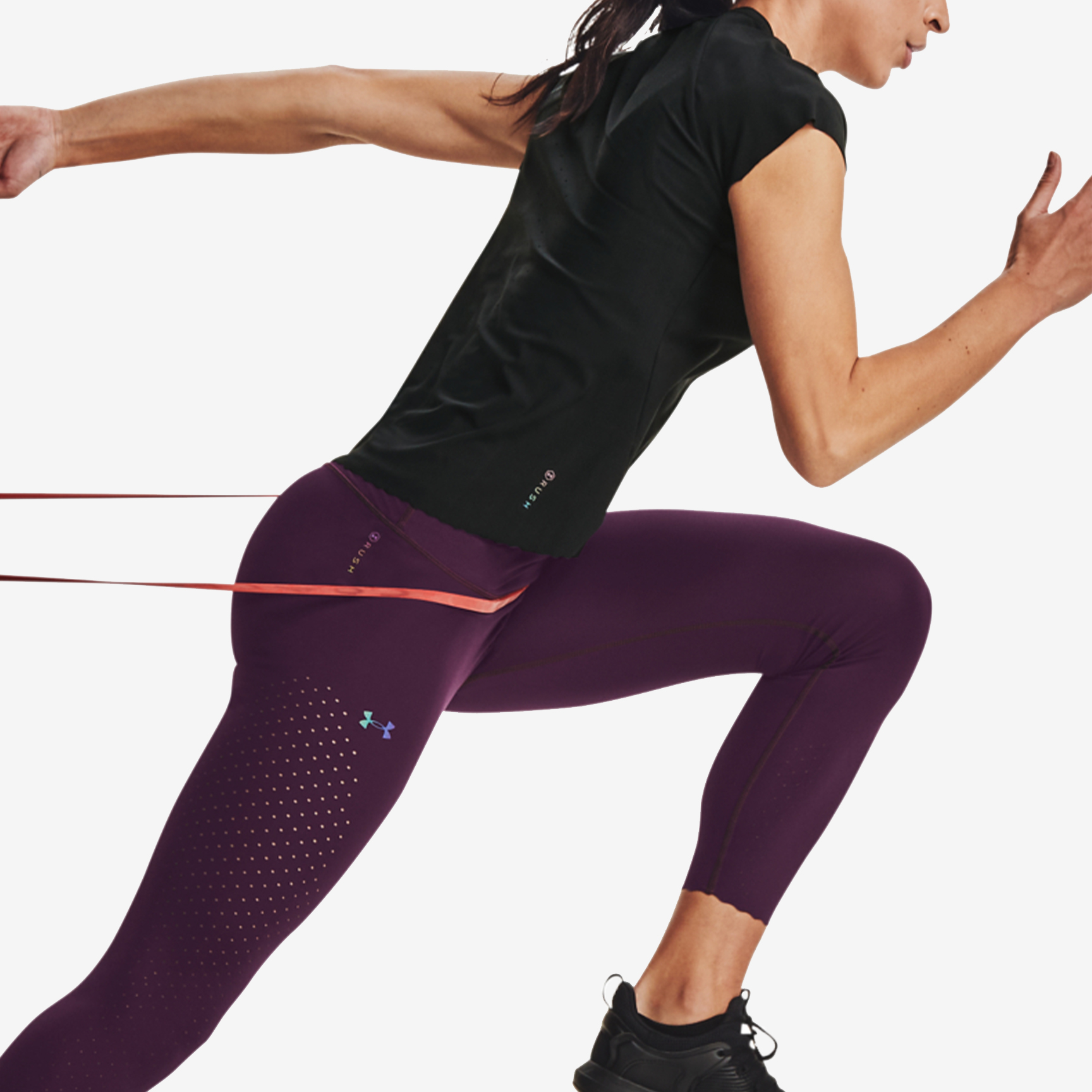 UNDER ARMOUR RUSH PERF SHORT SLEEVE 1365270-001