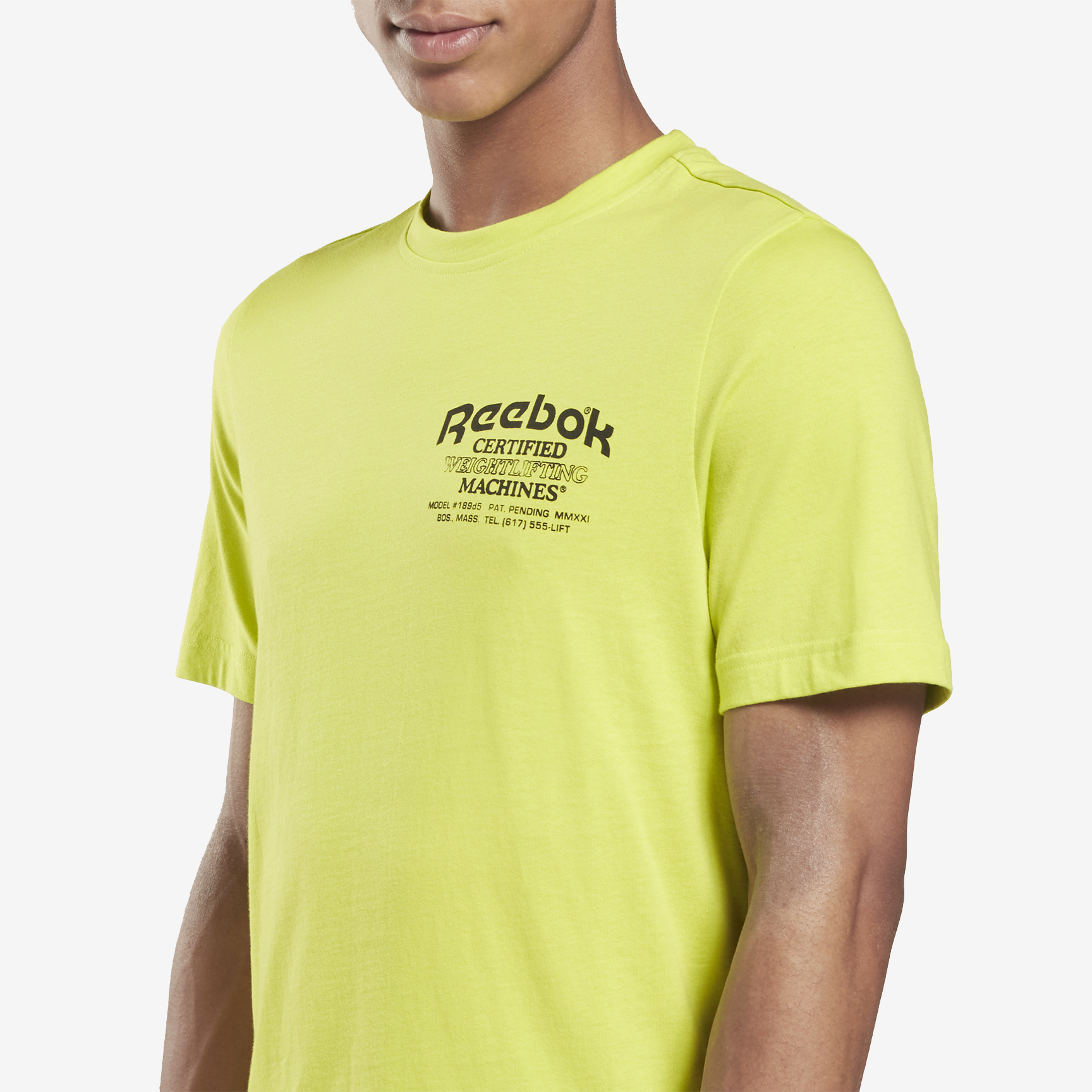 REEBOK WEIGHTLIFTING NOVELTY GRAPHIC T-SHIRT BG265-GT5703